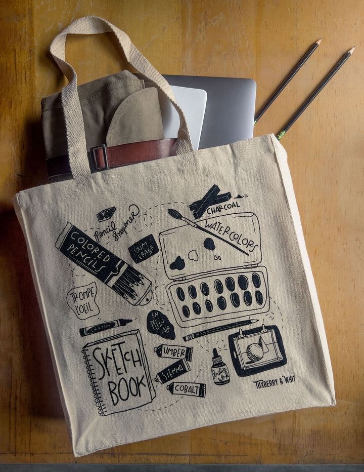 バッグ ARTS&SCIENCE embroidery tote Out stitch totebag L – ARTS&SCIENCE ONLINE SELLER intl.